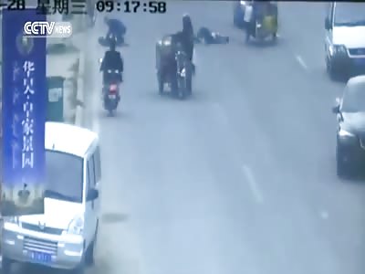 THIS MAN DIDN'T WANT A HIT-AND-RUN DRIVER TO FLEE