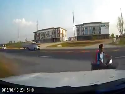 SHOCKING HIT AND RUN: 2 DEAD AFTER TRUCK RUNS OVER MOTORCYCLE