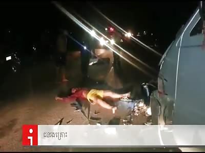 TWO YOUNG PEOPLE DEAD IN MOTORCYCLE ACCIDENT