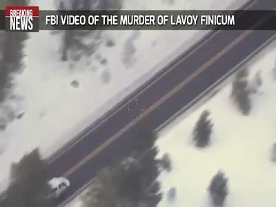 MAN IS GUNNED DOWN BY THE FBI AS HE SURRENDERS