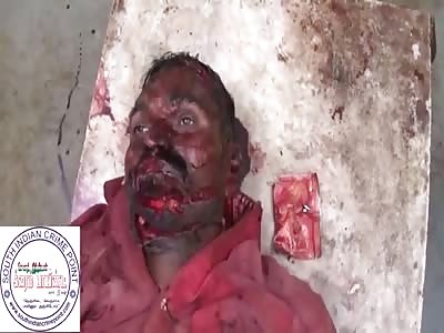 MAN KILLED HIS SON WITH MACHETE