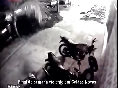 MAN ARRIVES SHOOTING AGAINST PEOPLE AT A PARTY