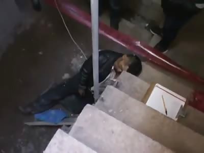 BIZARRE DEATH: MAN FALLS AND HIS HEAD GOES RIGHT THROUGH IRON BAR