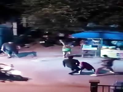 MACHETE FIGHT (or NEVER USE RED CLOTHES)