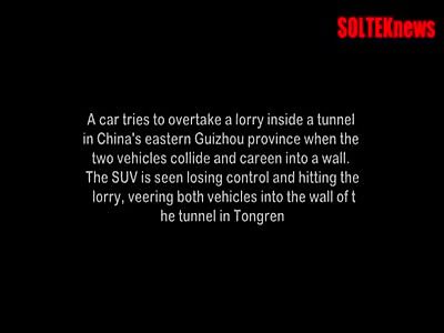 TUNNEL CRASH IN CHINA
