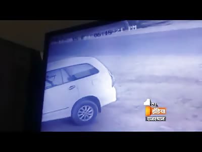 UNCONTROLLABLE TRACTOR CRUSHED A BIKE RIDER TO DEATH