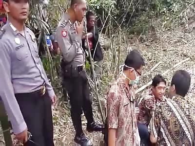 CORPSE OF A WOMAN FOUND IN INDONESIA