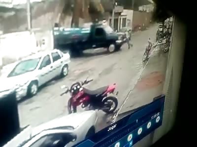 WANNA BE SUPER MAN DIED CRUSHED BY A TRUCK