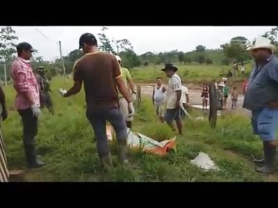 SHOCKING: MAN WAS BRUTALLY KILLED BY 'MACHETAZOS'