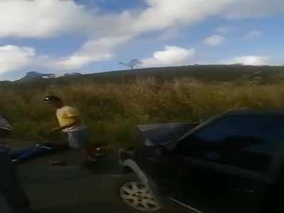 ACCIDENT IN RURAL AREA - FIRST ON SCENE