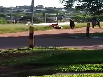 MAN STABBING EX-WIFE 