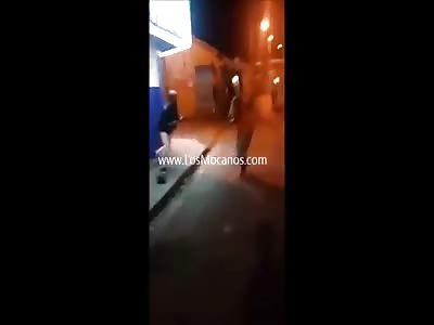 MAN STABBED DURING FIGHT