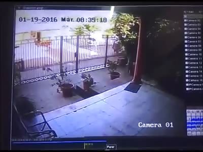 MAN IS RUN OVER BY RUNAWAY TRUCK