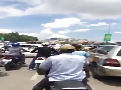 NEVER CRASH A BIKER IN CAMBODIA (There are thousands them in there)