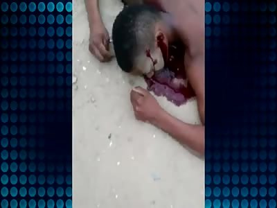 TWO MEN ON A MOTORCYCLE KILLED A YOUNG