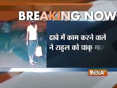 MAN STABBED TO DEATH IN KNIFE ATTACK