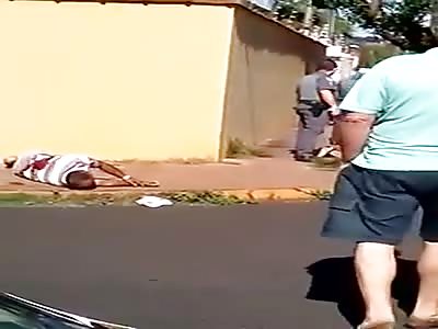 AFTER SHOOTOUT WITH POLICE: THREE DEAD AND ONE INJURED