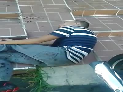 MAN WAS WOUNDED TRYING TO ROB A VIGILANT