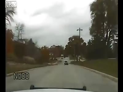 Dumbass kid, stole his fathers car and got killed by cops.