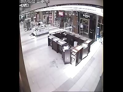 blacks rob a jewellery store.