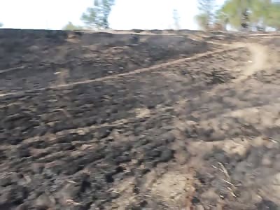 Dead Ukrainian soldier