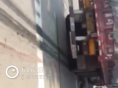 Rider hit and killed by truck - Head Smashed and Heart on The road