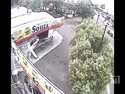 Lucky Dog Escapes Death by Inches in Car Accident. 