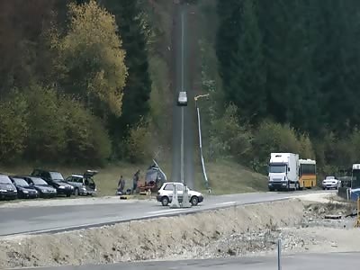 Various Crash Tests at 200 km/h