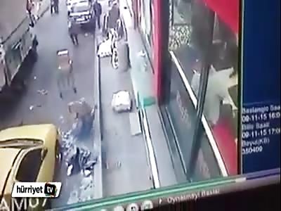  Senegalese man thrown out of window from third Floor.  