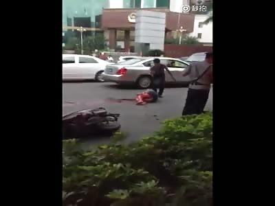  Wife stabs husbands mistress in belly