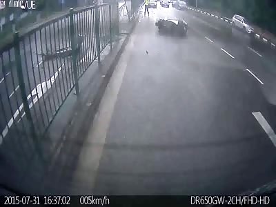 4 Vehicle Hit & Run Accident