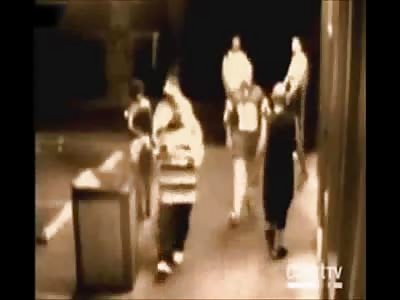  2 Hispanic Gangsters Rubbing Elbows Literally Leads To Deadly Shooting (CCTV)