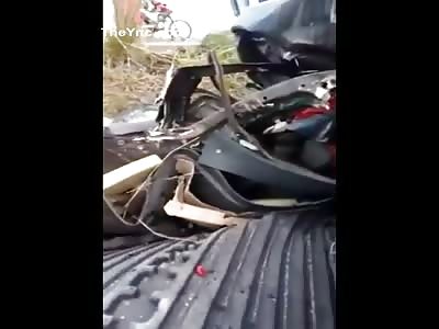 Aftermath* Two traffickers killed in crash with Police.