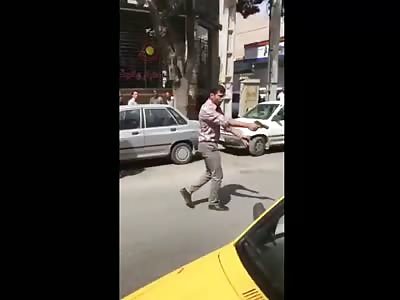 Bloody fight in Iran  Shooting Included 