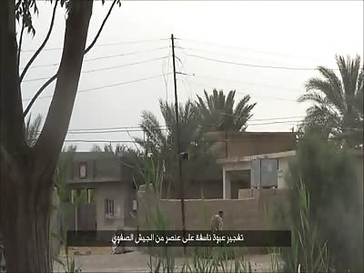 Iraqi Soldier Pulverized