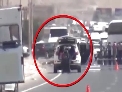 Car bomb detonated with a huge blast in Turkey 