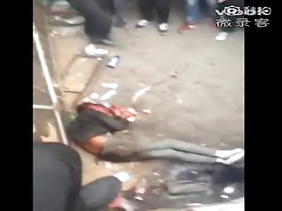  Thief tortured by mob of villagers