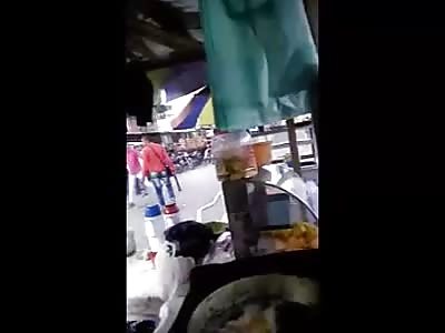 Young Man Viciously Attacked with Machetes in Colombia......Brutal Aftermath Included.