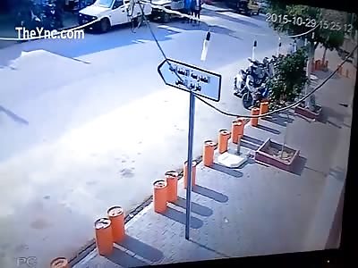 Accident Car VS Motorcicle.