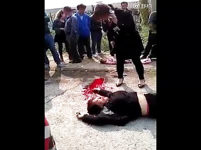 Motorcycle Accident  Mother and two children  Killed... 