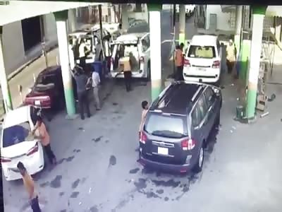 BRUTAL Man Became Meat in a Metal Sandwich.