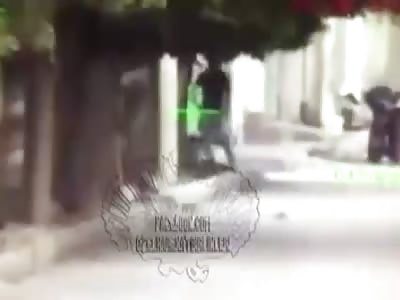  PKK Terrorist Killed By Police APC Gun Turret 