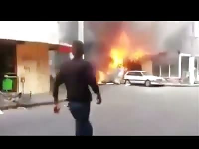 Plane Crash on House......Bogota Colombia