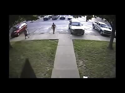  Man With A Knife Tasered By Police  