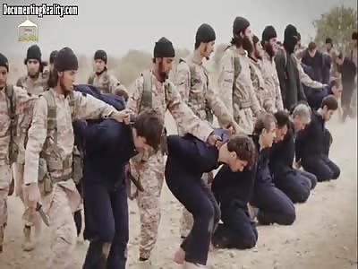 Mass Beheading in the desert