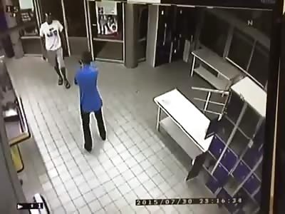 Shooting at the ATB supermarket in Kharkiv