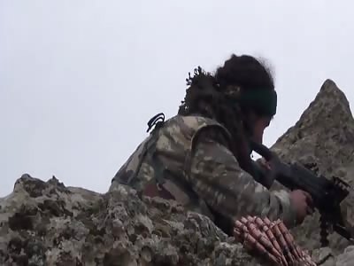 Danger Close Airstrike Ends Kurd's Gunfight With ISIS