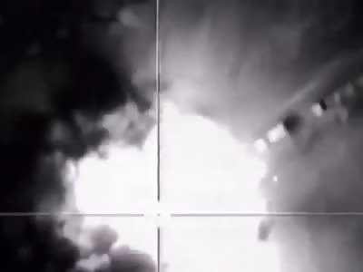 Russian Air Force bombed oil