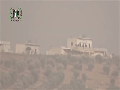 Long TOW Shot Interrupts A Rooftop Meeting