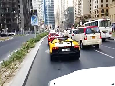 super sports car burns